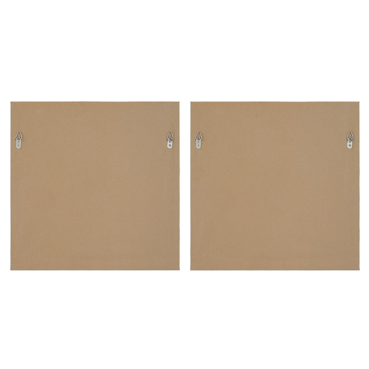 Glacial Coast - Framed Prints, Set Of 2 - Light Brown