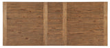Big Sky - Trestle Dining Table With 2-20" Leaves - Light Brown