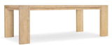 Retreat - Rectangle Dining Table With 1-22" Leaf - Beige
