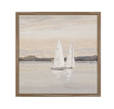 Twilight - Glide Framed Print - Beige