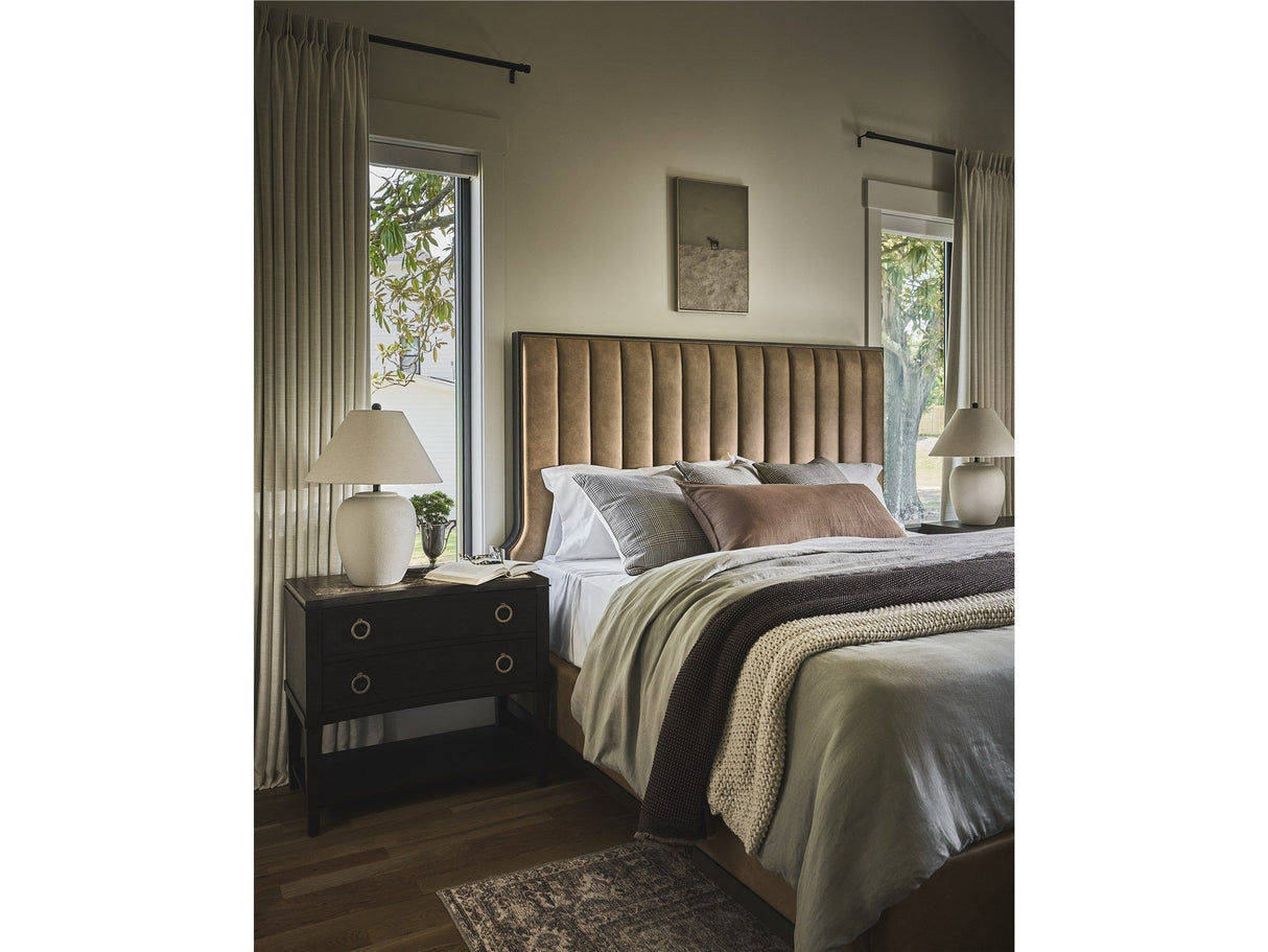 Fenwick - Emperador Nightstand - Dark Brown