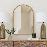 Ashalee - Wall Mirror - Dark Brown
