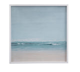 Sea Breeze Framed Print - Blue