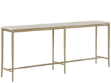 Velora - Amalfi Console - Beige / Desert Gold
