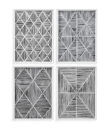 Vibrato III Framed Print - Gray