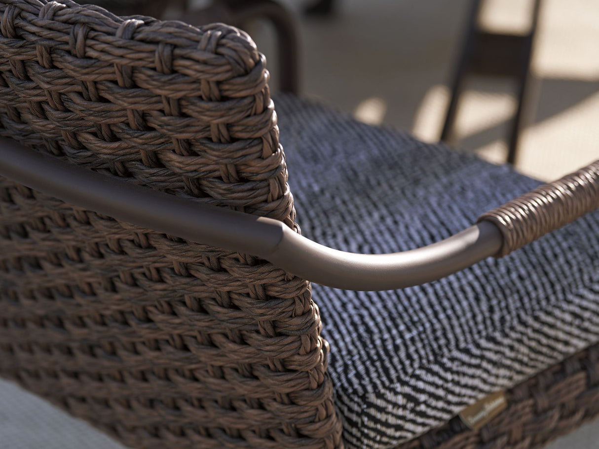 Kilimanjaro - Arm Dining Chair - Dark Brown / Beige