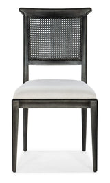 Charleston - Upholstered Seat Side Chair (Set of 2) - Black