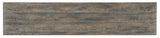 Melange - Florence 4-Door Credenza - Dark Gray
