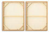 Brettwarth - Wall Art Set (Set of 2) - Green / Blue / Yellow