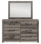 Graystorm - Dresser And Mirror - Brown Gray