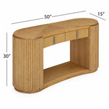 Sterling - Console Table - Wheated Oak