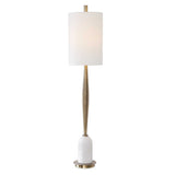 Minette - Mid-century Buffet Lamp - White