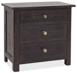 Driftwood - Three-Drawer Nightstand