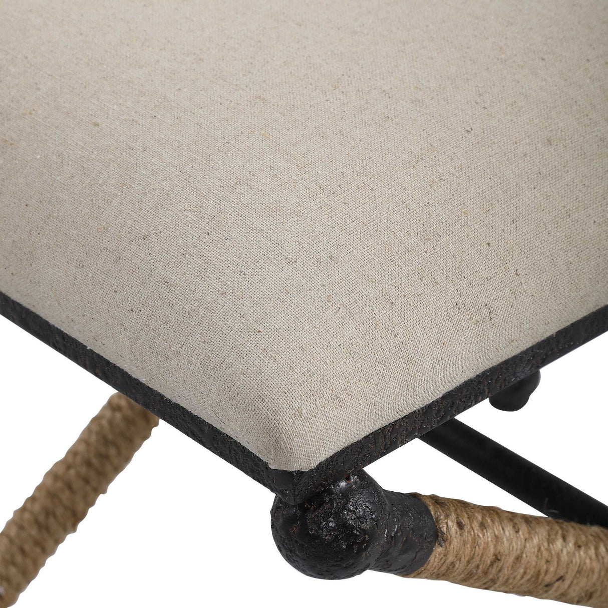 Firth - Small Bench - White