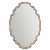 Ludovica - Aged Wood Mirror - Gold