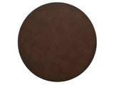 Park City - Black Diamond Round End Table - Dark Brown