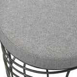 Carnival - Iron Round Accent Stool
