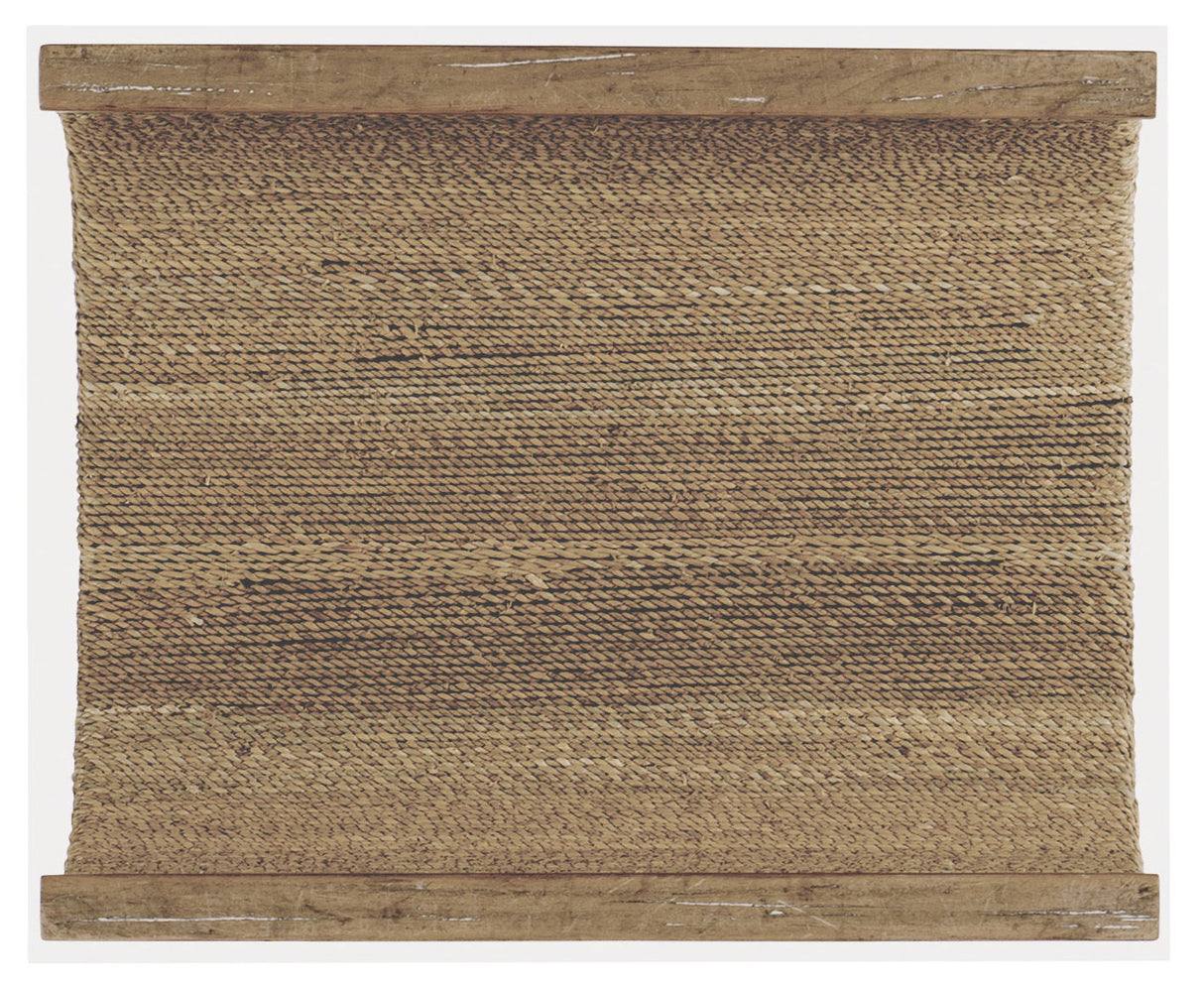 Melange - Lenny Woven End Table