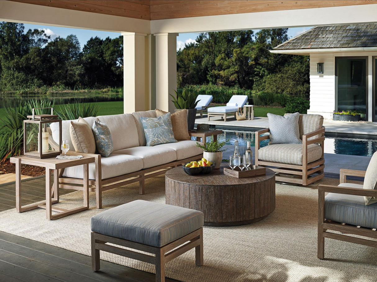 Stillwater Cove - Sofa - White / Light Brown