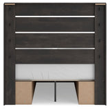 Hollivern - Panel Bed With Storage