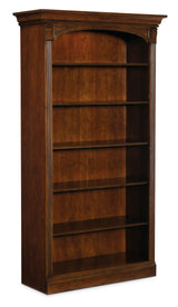 Brookhaven - Open Bookcase - Dark Brown