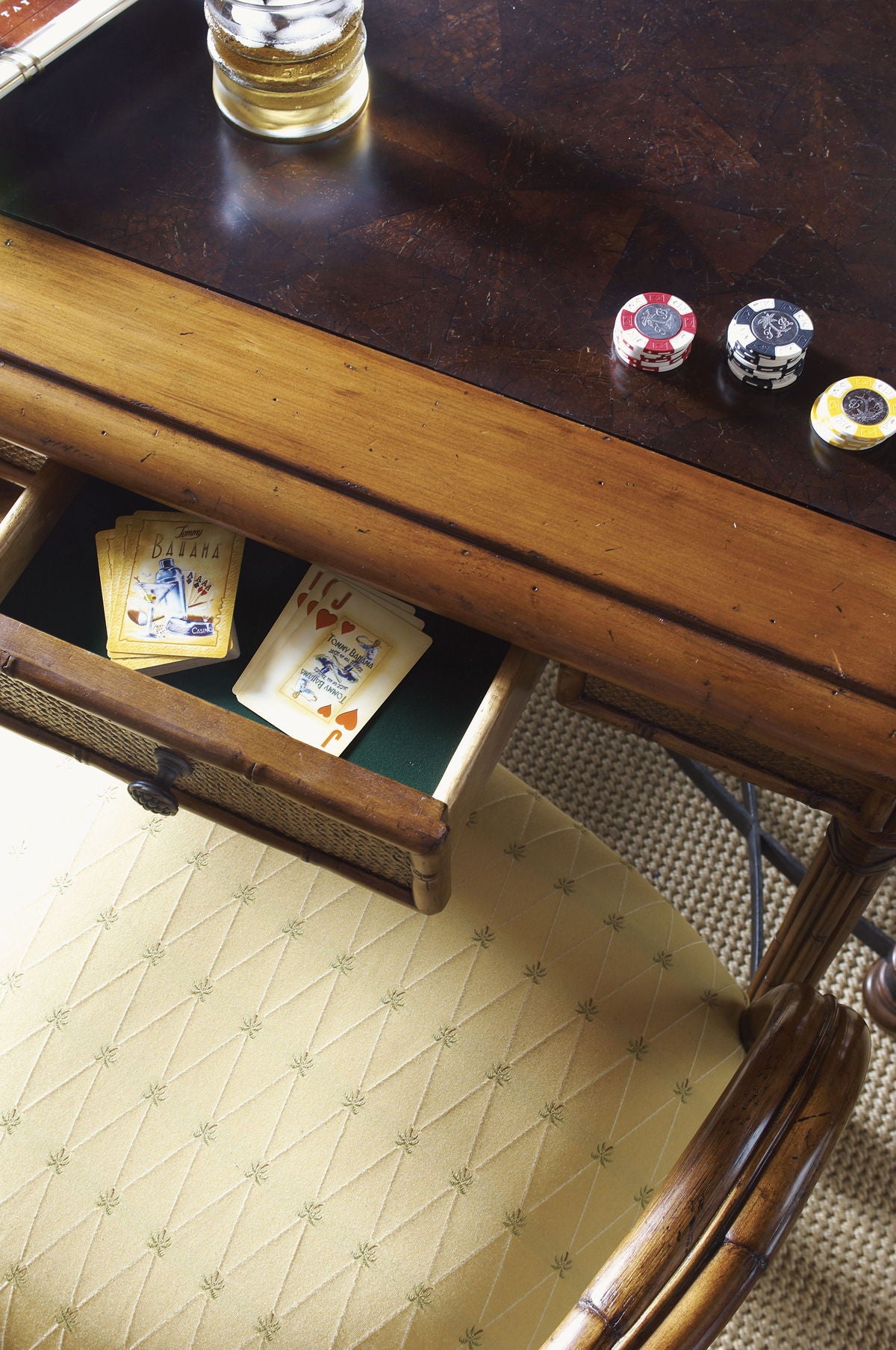 Island Estate - Samba Game Table - Dark Brown