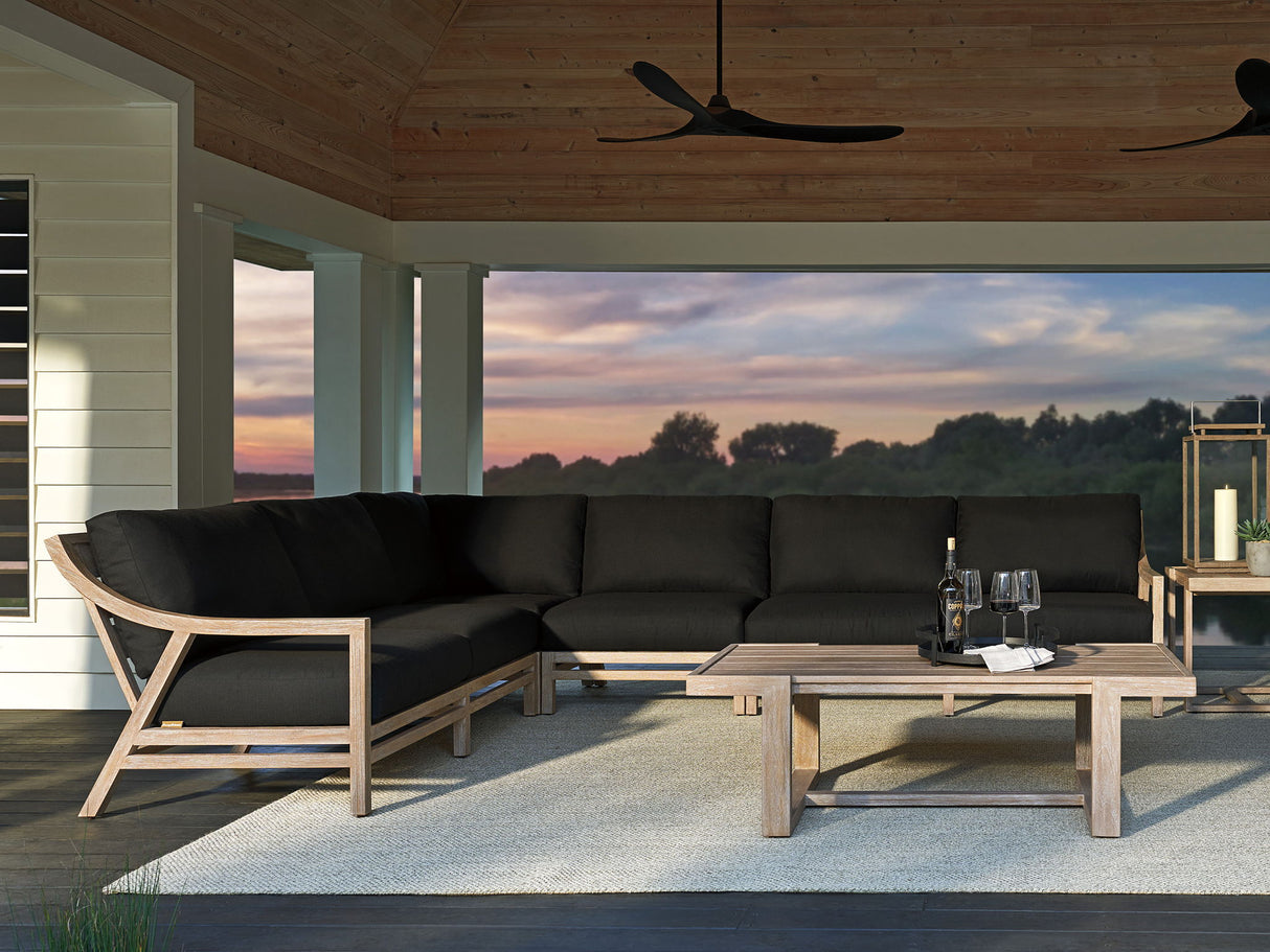 Stillwater Cove - Rectangular Cocktail Table - Dark Brown