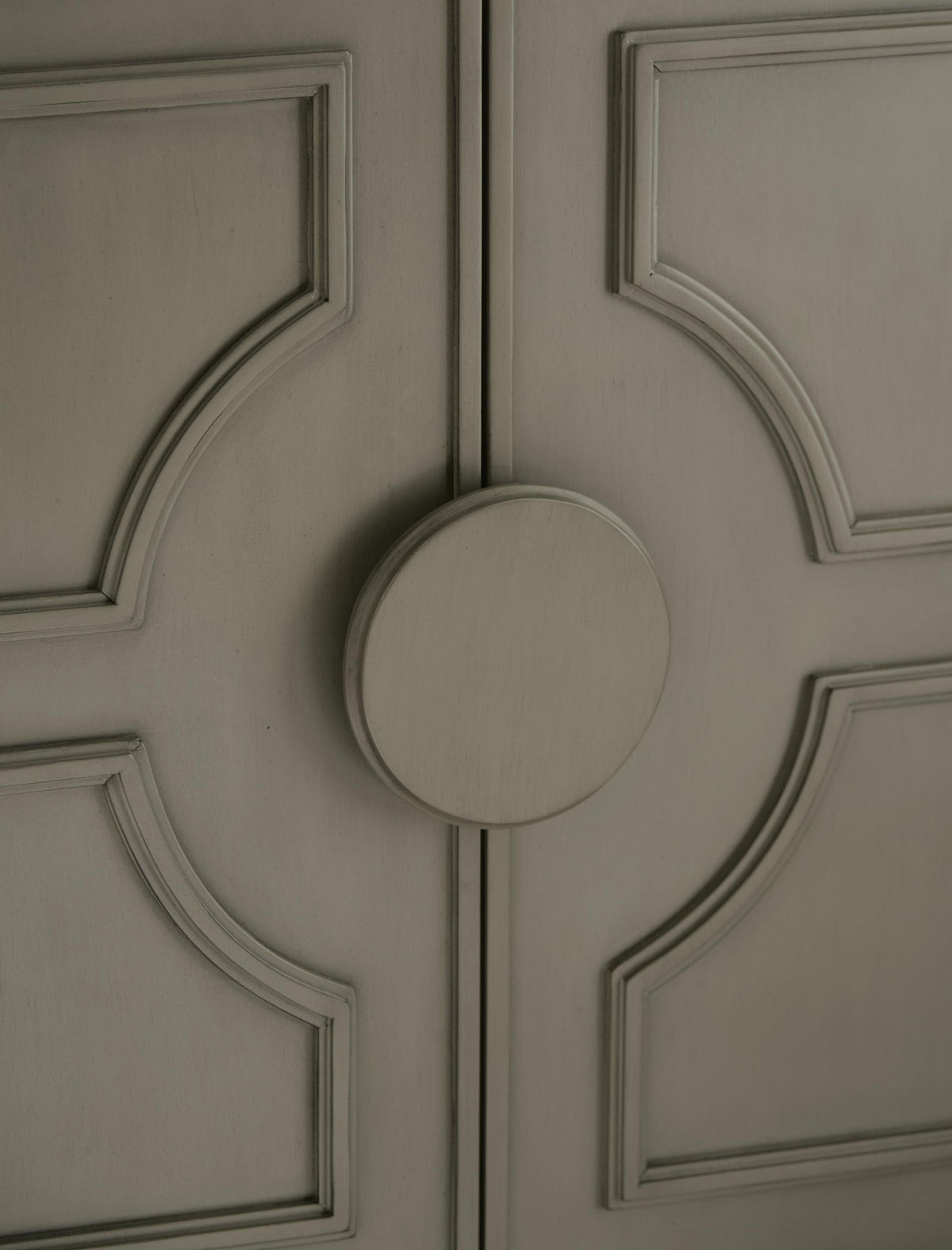 Darlock - Accent Cabinet - Warm Gray