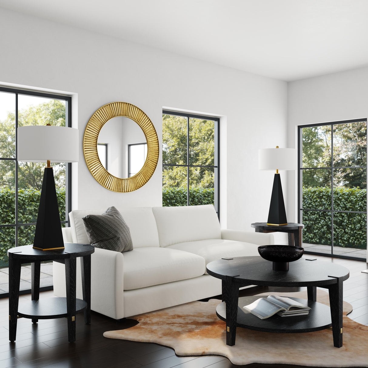 Elle - Table Lamp - Black
