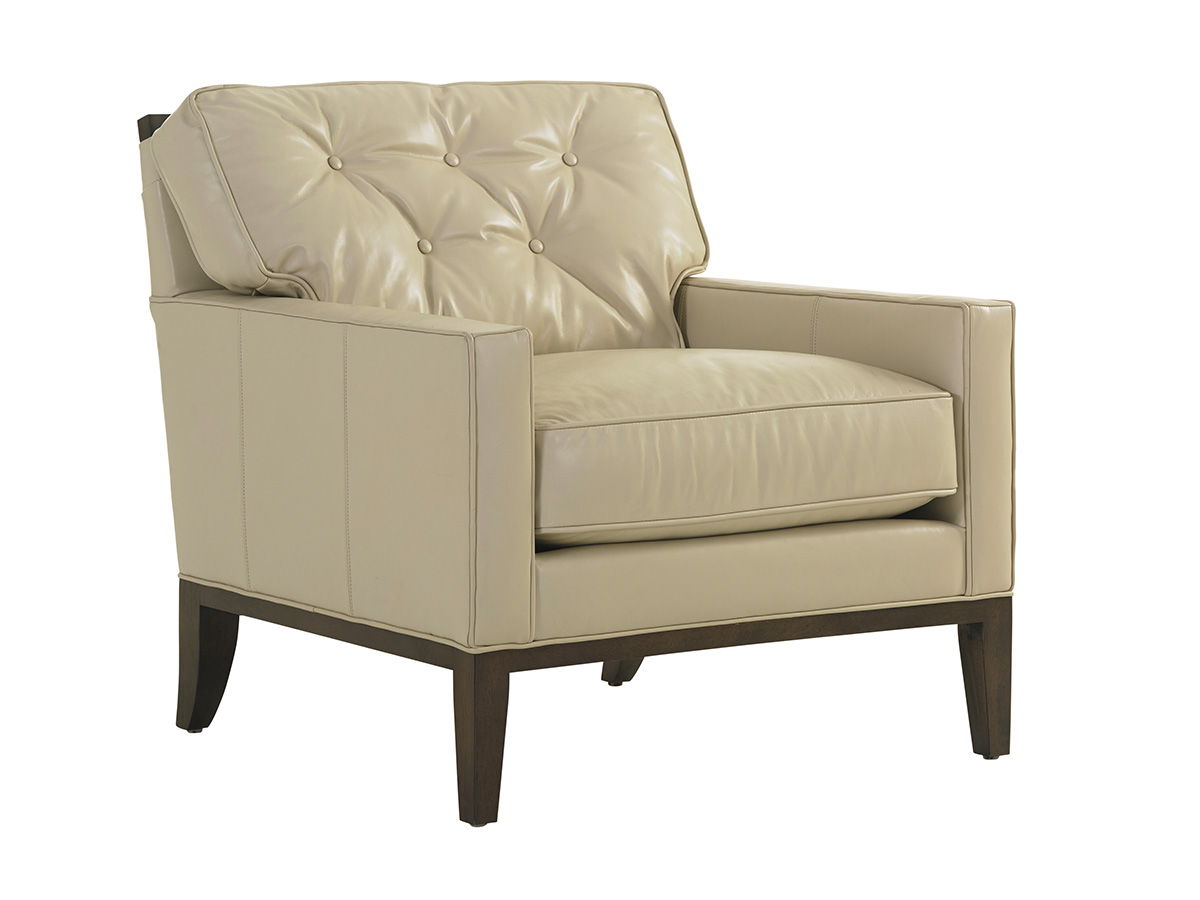 Macarthur Park - Fernhill Leather Lounge Chair - Light Brown