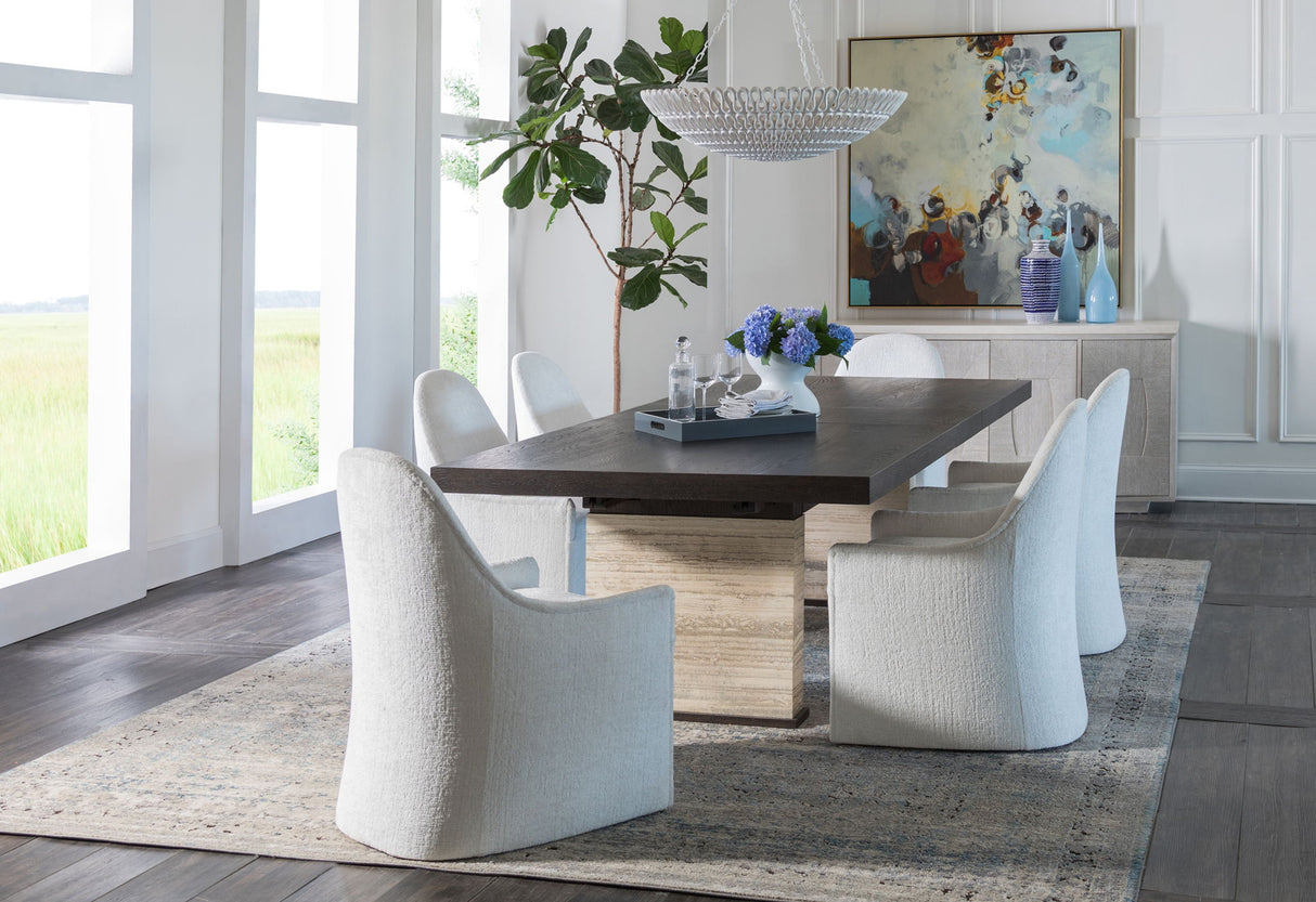 Signature Designs - Venerato Rectangular Dining Table - Dark Brown