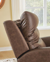 Motion-Max - Swivel Glider Power Recliner - Saddle
