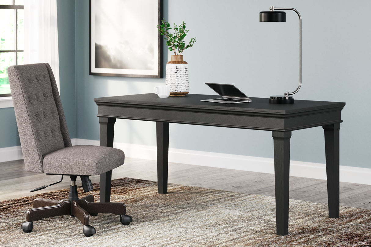 Beckincreek - Black - Home Office Desk