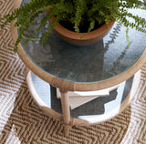 Retreat - Raffia End Table - Beige