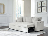 Wohlen - 2-Piece Sectional With Pop Up Sleeper And LAF Corner Chaise - Alloy