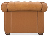 MS - Glover Power Recliner With Power Headrest - Brown