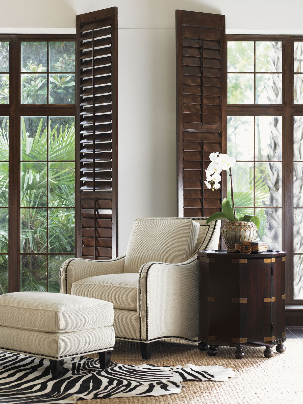 Royal Kahala - Koko Ottoman - Beige