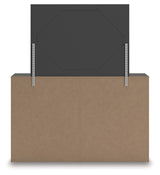 Prendonea - Dresser and Mirror - Charcoal