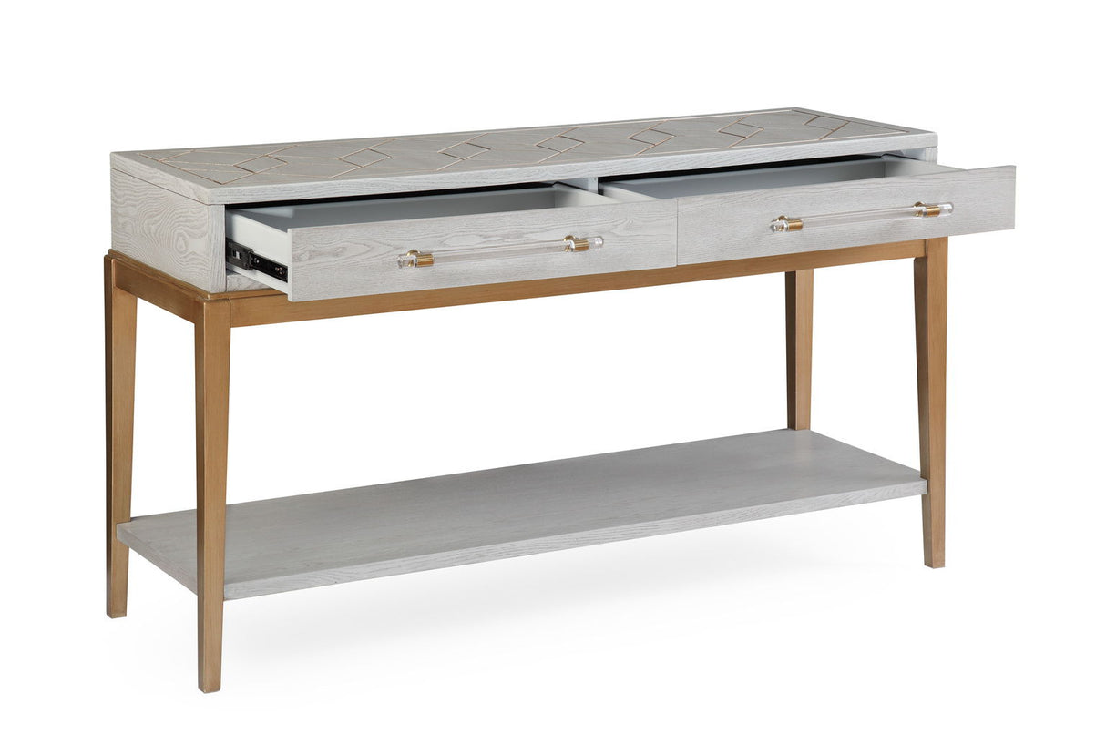 Perrine - Console Table - Silver