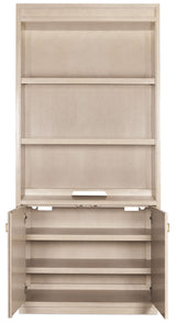 Marlowe - Bookcase - Polished Limestone