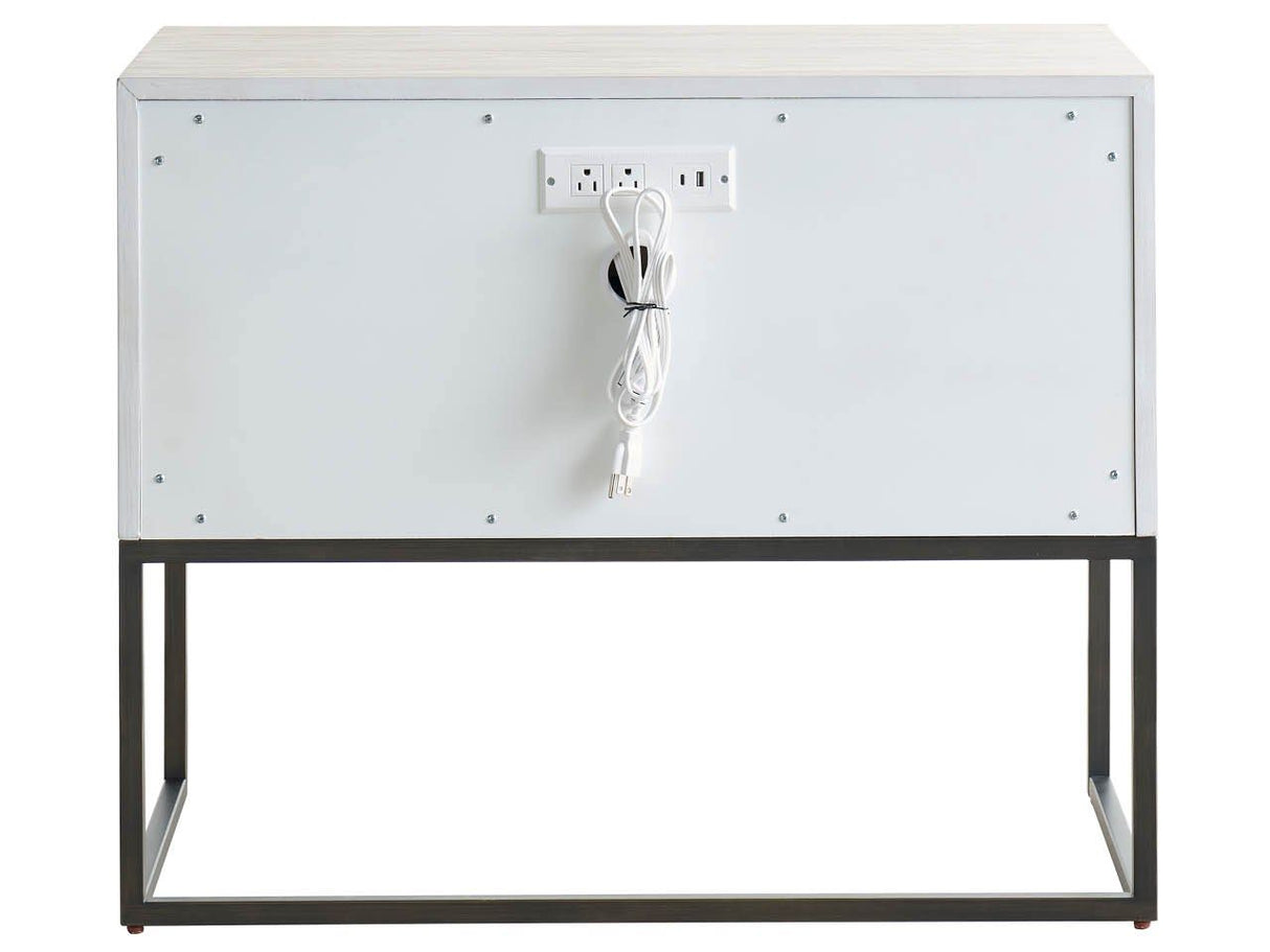 Dwell - Metal Base Nightstand