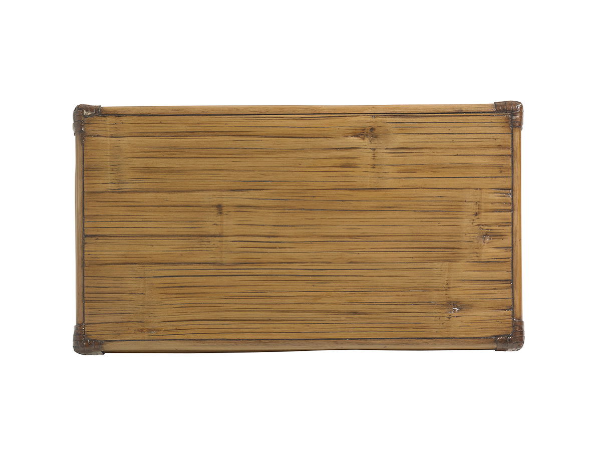 Twin Palms - Angler Accent Table - Light Brown
