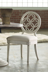 Melange - Brynlee Side Chair - White