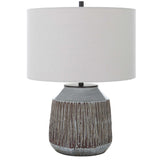 Neolithic - Table Lamp - Blue-gray