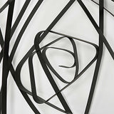 Nucleus - Metal Modern Wall Decor - Black