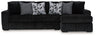 Midnight-Madness - 2 Piece Sectional