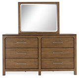 Cabalynn - Dresser And Mirror - Light Brown