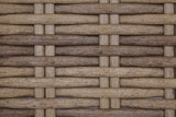 Havana - Loveseat, With Self Welt - Canvas Flax / Dark Brown