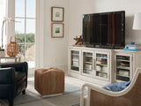 Escape - 84" Entertainment Console - Pearl Silver