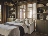 Augustine - Slipcover Sleeper Sofa - White